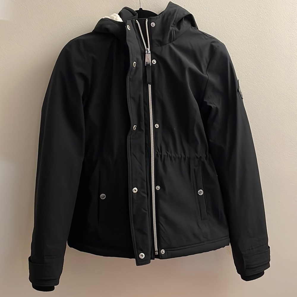 Sherpa lined coat